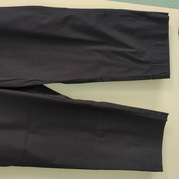 Talbots Blue Wide Leg Pants with High Waist and Relaxed Fit 16 - Picture 3 of 6